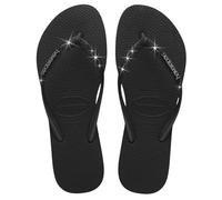 Havaianas Slim Glitter II J - infradito - bambina Black/Black 35/36 BR