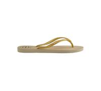 Havaianas Slim Gloss, Infradito Donna, Beige (Sand Grey), 35/36 EU