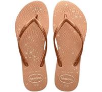 Havaianas Slim Gloss (Mini Me) Bambine e ragazze FlipFlop Beige 25 EU