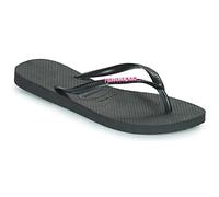 Havaianas Slim Logo Metallic Donna FlipFlop Black/Pink 33 EU