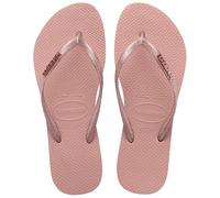 Havaianas Slim Logo Metallic Donna FlipFlop Crocus Rose/Apricot Red 33 EU