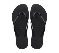 Havaianas - Slim Logo Pop Up, Infradito da Donna con Logo a Contrasto, Silhouette Slim Confortevole e Suola Antiscivolo