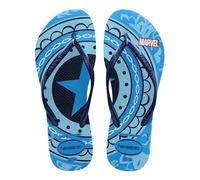 Havaianas Slim Marvel Infradito Unisex - Adulto, Colore: Turchese, Taglia: 33/34 EU