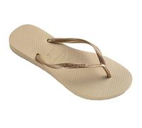 Havaianas Slim (Mini Me), Infradito Bambine e ragazze, Sand Grey Light Golden, 23/24 EU