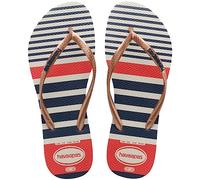 Havaianas Slim Nautical, Infradito Donna, Oro, 33/34 EU