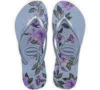 Havaianas Slim Organic, Infradito Donna, Ashley Blue, 35/36 EU