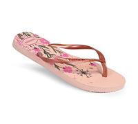 Havaianas Slim Organic, Infradito Donna, Ballet Rose/Golden Blush/Rosa, 37/38 EU