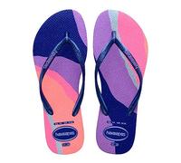 Havaianas Slim Palette Glow, Infradito Bambine e ragazze, Nero, 23/24 EU