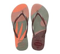 Havaianas Slim Palette Glow, Infradito, Donna, Rosa Crocus Rose, 33/34 EU