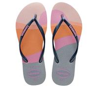 Havaianas Slim Palette Glow, Infradito Donna, Rosa Peonia, 33/34 EU