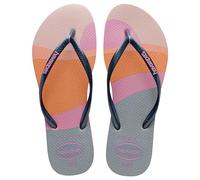 Havaianas Slim Palette Glow (Mini Me), Infradito Bambine e ragazze, Rosa Peonia, 23/24 EU