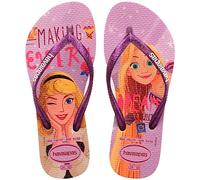 Havaianas Slim Princess, infradito da ragazza, Bege Palha, 13 UK Child