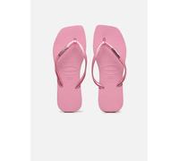 Havaianas - Women's Slim Square Logo Metallic - Sandali Brazil 35/36 | EU 37|38 fuchsia