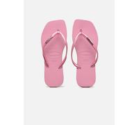 Havaianas - Slim Square Logo Metallic Rosa - Infradito 41 - 42 Rosa