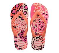 Havaianas - Top Animals, Infradito, Donna Comode, Leggere E Resistenti, Suola Con Stampa Animale, Cinghie Larghe, Suola Flessibile, Ballet Rose Pink, 35/36 EU
