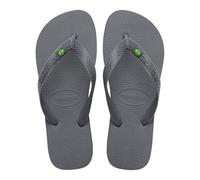 Havaianas - Top Brasil 43/44, Infradito Unisex da Adulto Comode, Resistenti e Leggere con Suola Antiscivolo e Bandiera del Brasile sulle Fascette