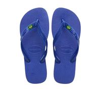 Havaianas - Top Brasil, Infradito Comode, Resistenti e Leggere con Suola Antiscivolo, Bandiera del Brasile sulle Strisce, Unisex Adulto, Marine Blue, 45/46 EU