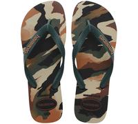 Havaianas Top Camu, Infradito Uomo, Black Pantanal Green, 45/46 EU