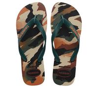 Havaianas Top Camu, Infradito Uomo, Black Pantanal Green, 41/42 EU