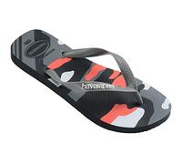 Havaianas Top Camu, Infradito Uomo, New Graphite, 37/38 EU