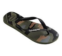 Infradito Havaianas Top Camu nero marrone verde - 23-24