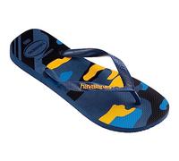 Havaianas Infradito Top Camu Bambino, Blu indaco, 29/30 EU