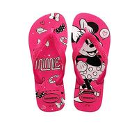 Havaianas Top Disney, Infradito Unisex - Bambini e ragazzi, Rosa Elettrico, 33/34 EU
