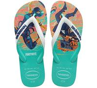 Havaianas Top Fortnite, Infradito Unisex - Adulto, Verde Rugiada Verde , 35/36 EU, Green Dew