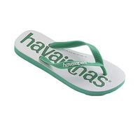 Havaianas Top Logomania 2, Infradito, Unisex - Adulto, Verde Verde Tropicale, 37/38 EU