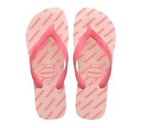 Havaianas - Top Logomania Essentials, Infradito Comode, Resistenti E Leggere Con Dettagli Della Suola Con Logo, Unisex Adulti, Ballet Rose, 33/34 EU