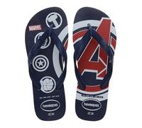 Havaianas - Top Marvel Logomania, Infradito Unisex da Adulto con Stampa Iconica Marvel, Comode e Resistenti, Suola Antiscivolo