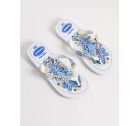 Havaianas Hav. Top Tropicalia Vibes Ii - Infradito da donna, Bianco, 39 EU