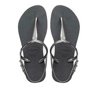 Havaianas - Twist, Sandali Comodi, Eleganti E Versatili, Fibbia Regolabile Sui Lati, Cinturini A T Con Finitura Metallica, Suola Antiscivolo, Donna