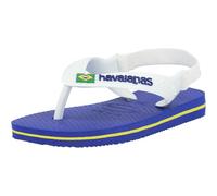 Havaianas Brasil Logo II, Infradito Unisex - Bambini, Blu (Marine Blue), 23/24 EU