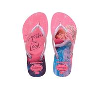 Havaianas Unisex Kid's Slim Princess Flip Flops, Limonata rosa., 13 UK Child