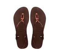 Havaianas Wmns Sandalo Luna Prem Glitter Marrone Marrone/35-36
