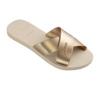 Havaianas - Women's Aqua Metallic - Sandali Brazil 37/38 | EU 39|40 beige