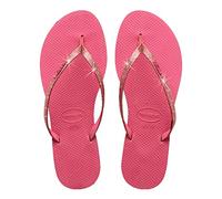 Havaianas - You Metallic, Sandali Comodi, Eleganti E Versatili, Cinturini Sottili Con Finitura Metallizzata, Tacco Piccolo, Donna