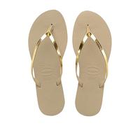 Havaianas - You Metallic, Sandali Comodi, Eleganti E Versatili, Cinturini Sottili Con Finitura Metallizzata, Tacco Piccolo, Donna