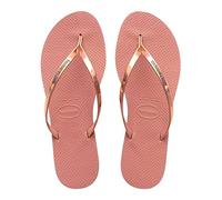 Havaianas - You Metallic, Sandali Comodi, Eleganti E Versatili, Cinturini Sottili Con Finitura Metallizzata, Tacco Piccolo, Donna