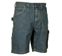 Cofra V157-0-00A.Z48 HAVANA Jeans Shorts Cotone 70% Poliestere 27% Elastan 3% 330G Jeans Blu Taglia 48
