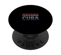 Havana divertente retrò vintage dicendo Cuba Travel PopSockets PopGrip Adesivo
