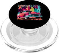Havana Miami Spanish Cuban Flag Habana Vieja Retro Cuba PopSockets PopGrip per MagSafe