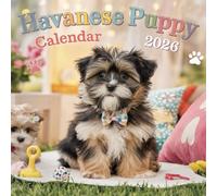 Havanese Puppy Calendar 2026: 12 months of Havanese Puppy: from January to December 2026 | The ideal gift for both planning, organization and dogs