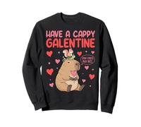 Have A Cappy Galentine Capybara Galentine's Day Felpa