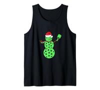 Have A Dinky Little Christmas - Divertente Meme Pickleball Snowman Canotta