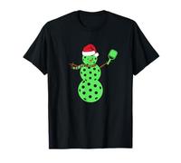 Have A Dinky Little Christmas - Divertente Meme Pickleball Snowman Maglietta