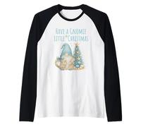 Have A GNOME Little Christmas Divertente Maglia con Maniche Raglan