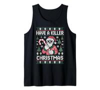Have A Killer Christmas - Divertente Teschio di Babbo Natale Canotta