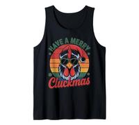 Have A Merry Cluckmas - Cappello di Babbo Natale a Forma di Pollo Canotta